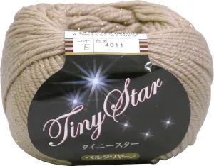 秋冬毛糸 ベルクリヤーン (旧カネボウ) タイニースター 30g 96m col.4011 5玉セット