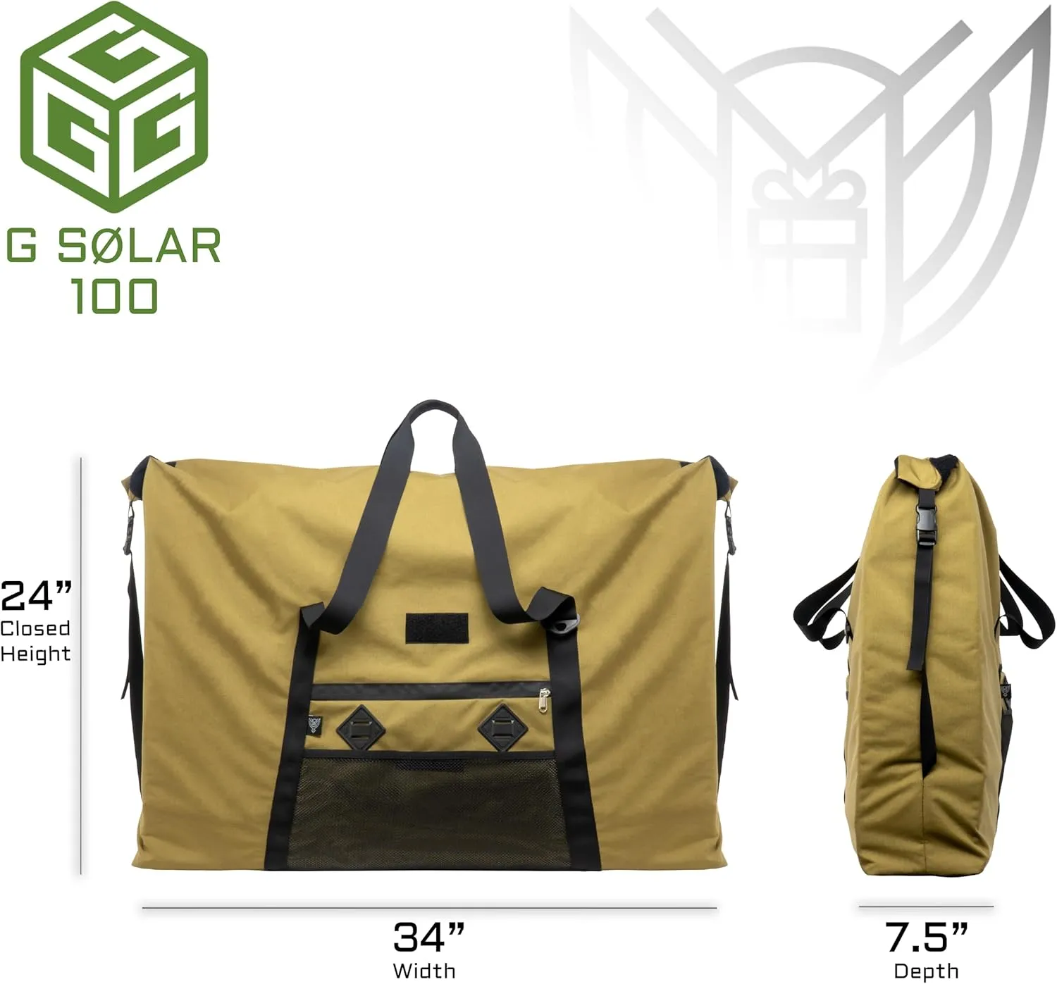 ~ G SØLAR 180 Faraday Bag ~ Protects Against EMP/CME/EMF/RF ~ Diamond Form Farday Lined Interior