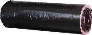 04002510 Insulated Black 10" X25' Flex Duct