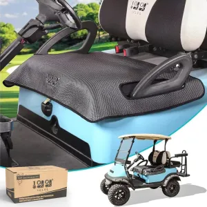 10L0L Universal Golf Cart Seat Cover Blanket Cushion Cover for EZGO TXT RXV/Club Car DS Precedent, Seat Towel for 2/4 Person Seats Suitable for All Weather