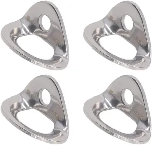 10PCS Climbing Bolt Hanger, Stainless Steel Climbing Anchor Bolt Climbing Hanger for Aerial Yoga Swing & Hammock, Band, Battle Rope, Boxing Equipment