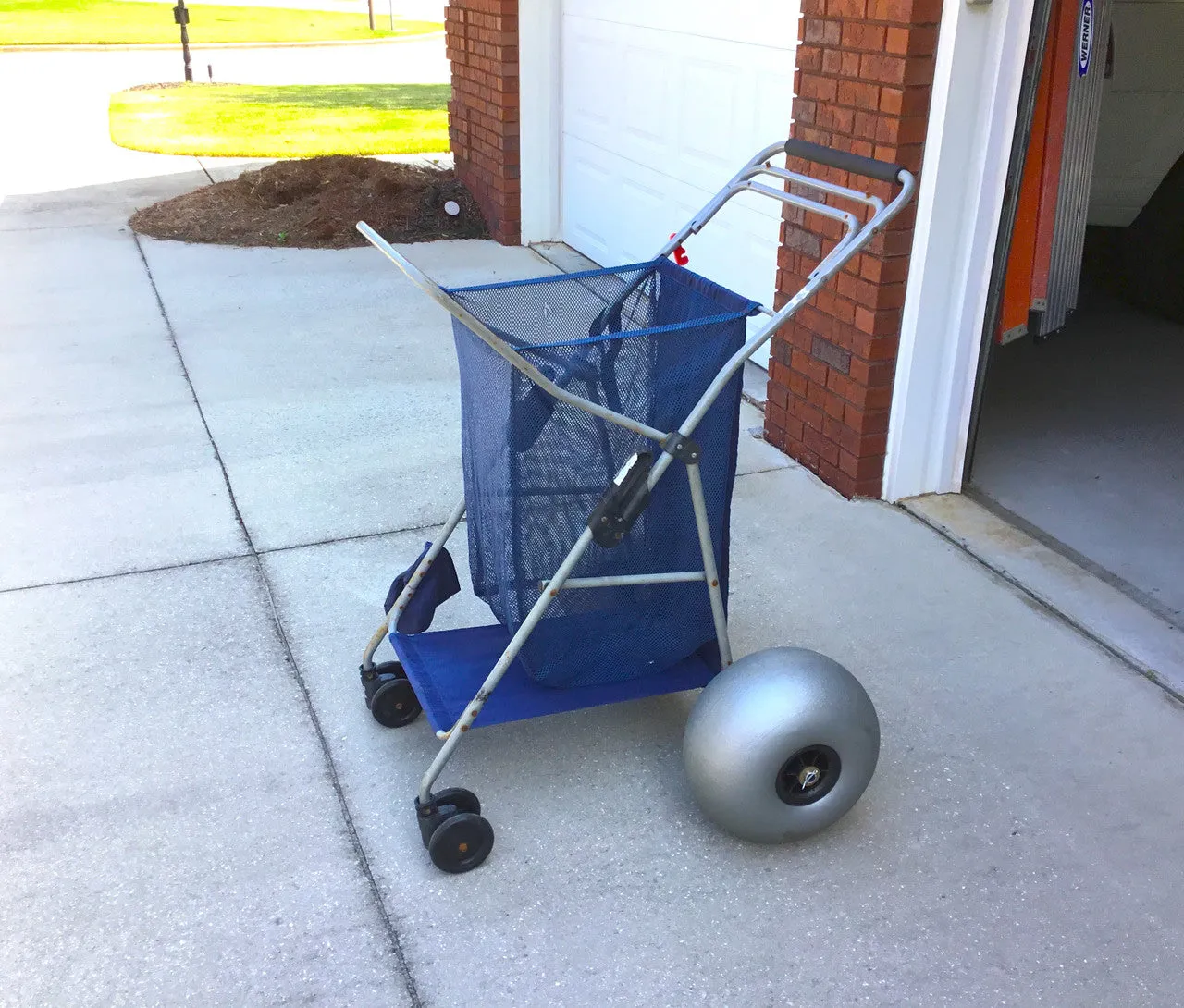 12" Pungo Balloon Wheels | Replacement Sand Tires for Beach Cart or Kayak Dolly