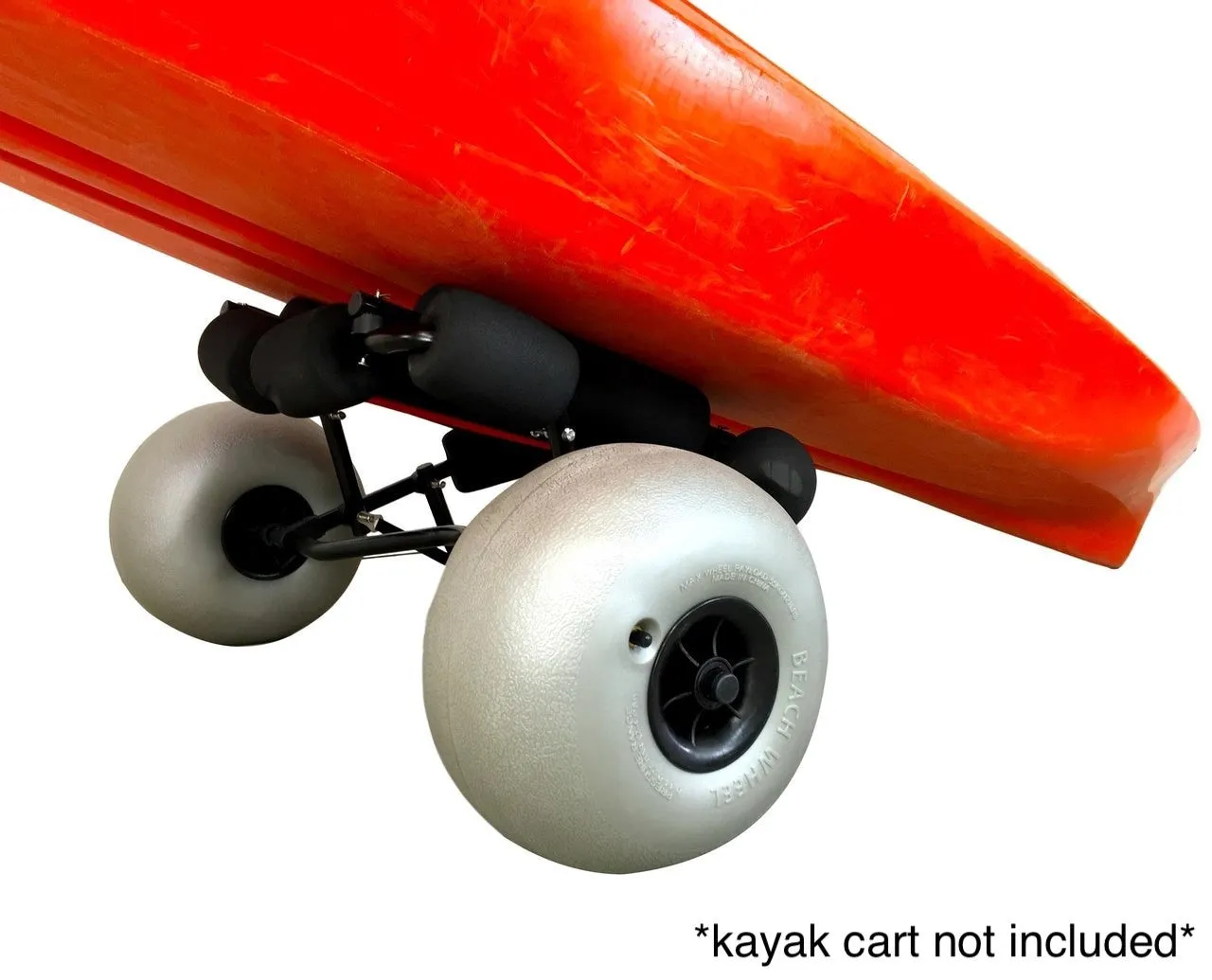 12" Pungo Balloon Wheels | Replacement Sand Tires for Beach Cart or Kayak Dolly