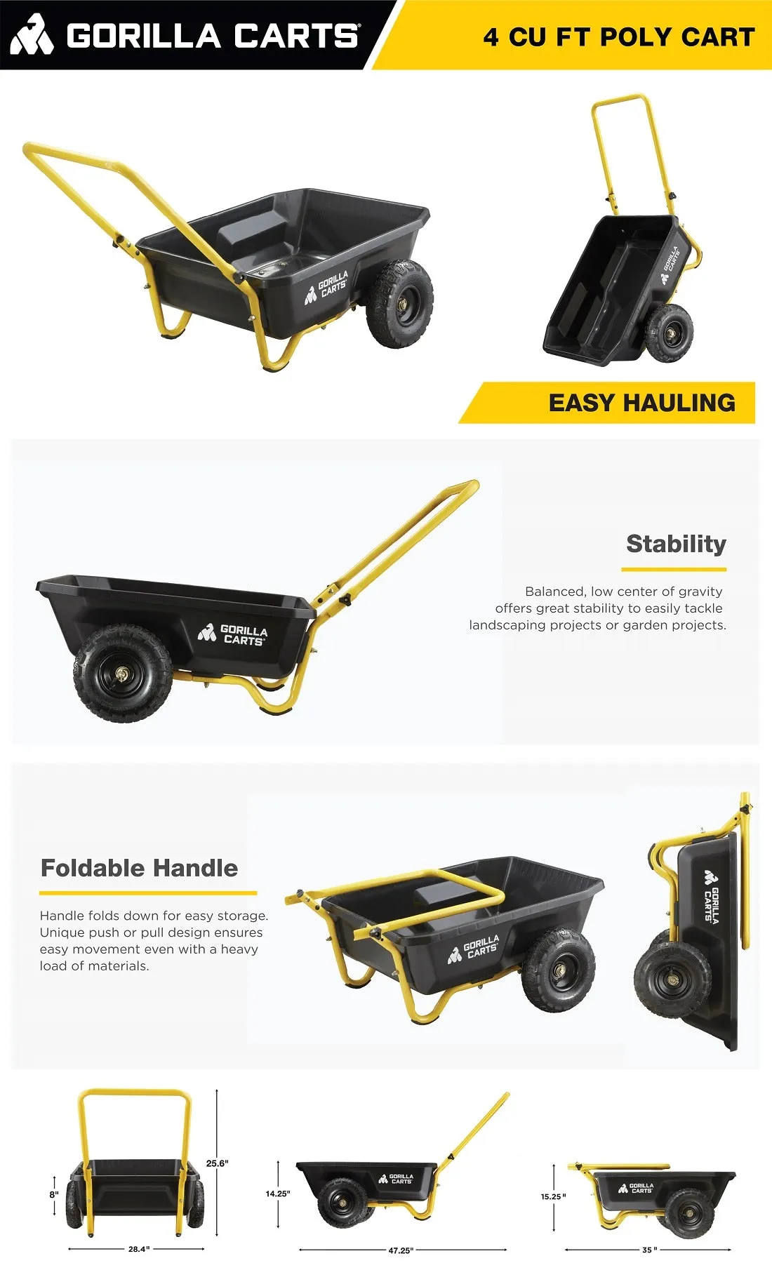 136KG YARD CART