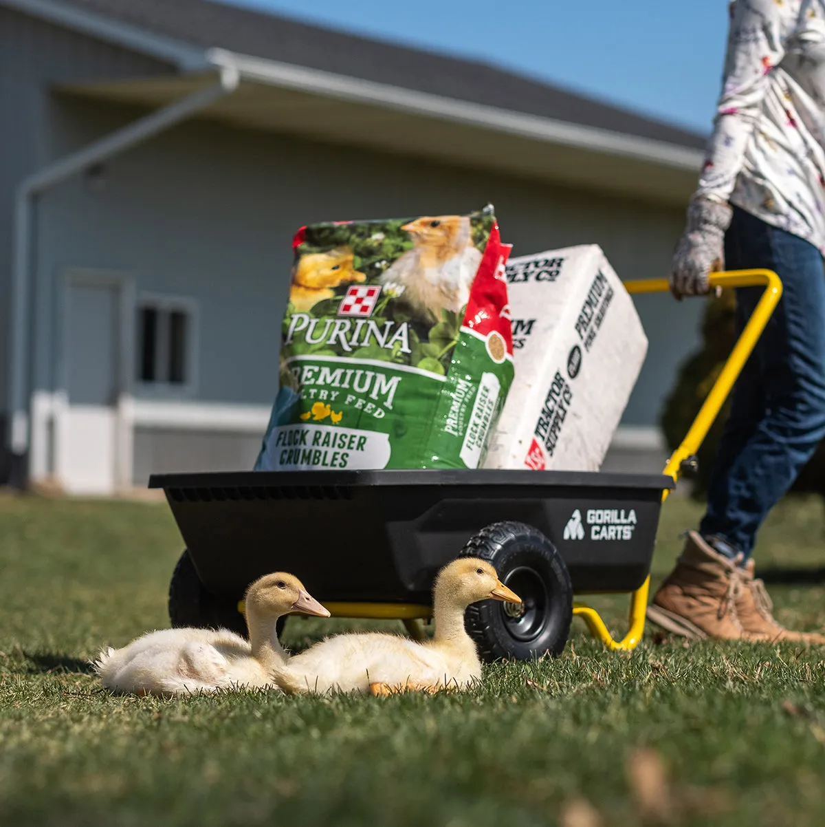 136KG YARD CART