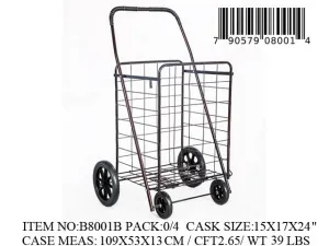 15X17X24"FOLDABLE SHOPPING CART
