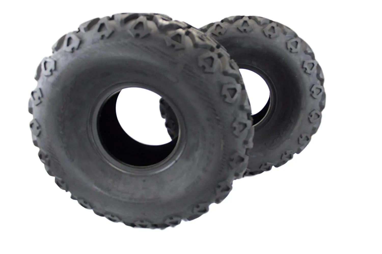 (2) 25x13.00-9 Terra Trac Style All Terrain Tire 4 Ply Golf Cart Go Kart AT