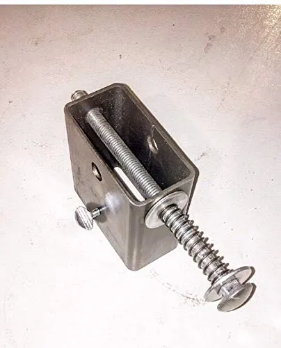 2 x 4 Steel AR500 A36 Target gong Hanger with 1/2" Carriage Bolt Wide/Narrow
