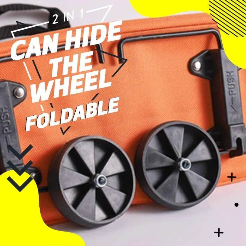 🔥2025 Hot Sale🔥2-in-1 Foldable Shopping Cart