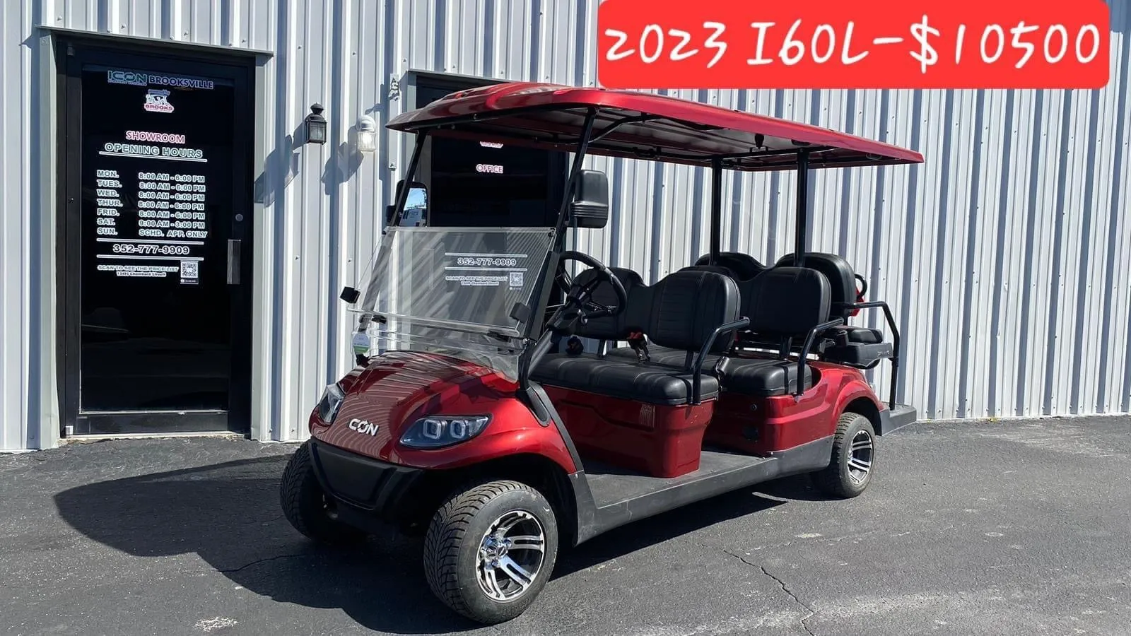 2025 Icon i60 Golf cart