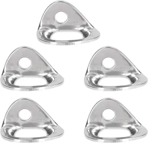 25KN Climbing Bolt Hanger, Stainless Steel Climbing Anchor Bolt, Rock Climbing Anchor, for Climbing Rappelling Rescue Hammock Installation (Pack of 5)