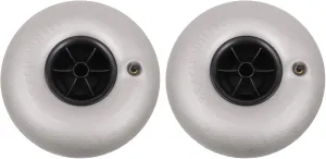 2Pcs Balloon Wheels Tires Beach Cart Tires Beach Sand Tires PVC Replacement Sand Tires for Kayak, Dolly, Canoe Boat Buggy Carrie