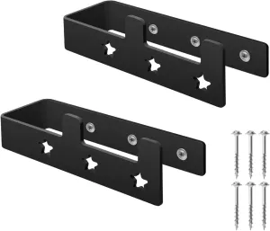 2PCS Skateboard Rack Stand Deck Wall Mount Organization Longboard Holder Accessories,Skateboard Hanger Shelf Display Wall Decor Hook
