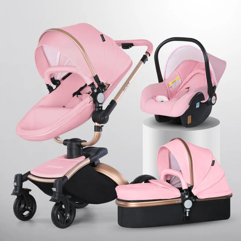 3-in-1 Foldable Baby Stroller