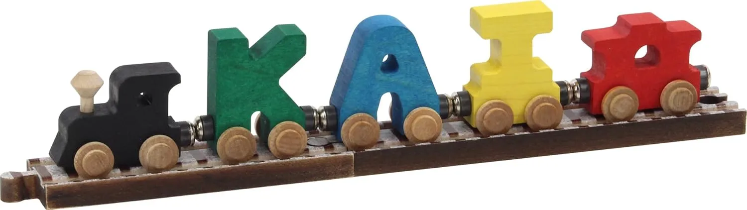 3 Letter NameTrains and Track to Fit - Made in USA