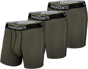 3 Pack Men's Boxer Brief Underwear. More Comfort Without Compression
