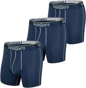 3 Pack Men's Boxer Brief Underwear. More Comfort Without Compression