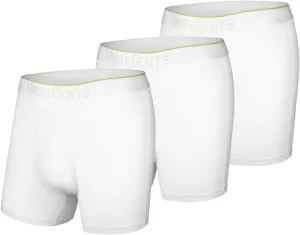 3 Pack Men's Boxer Brief Underwear. More Comfort Without Compression