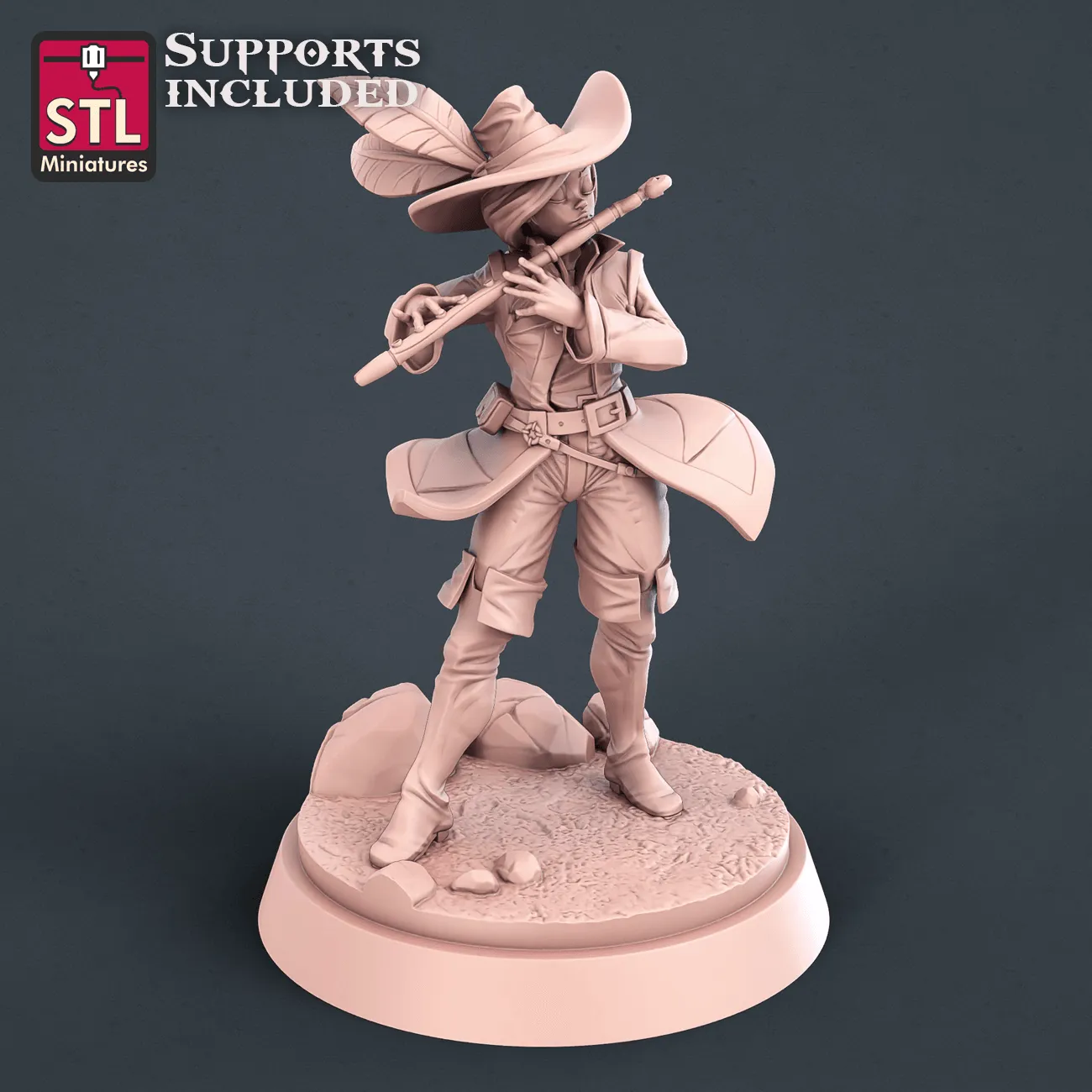 3D Printed STL Miniatures Carnival Set 28mm - 32mm War Gaming D&D