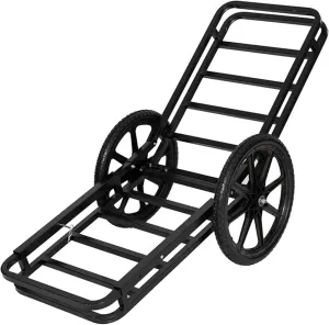 500lbs Game Hauler Hunting Gear Accessories with Big Wheels Heavy Duty Steel Hunting Game Cart for Luggage Firewood Deer Animal