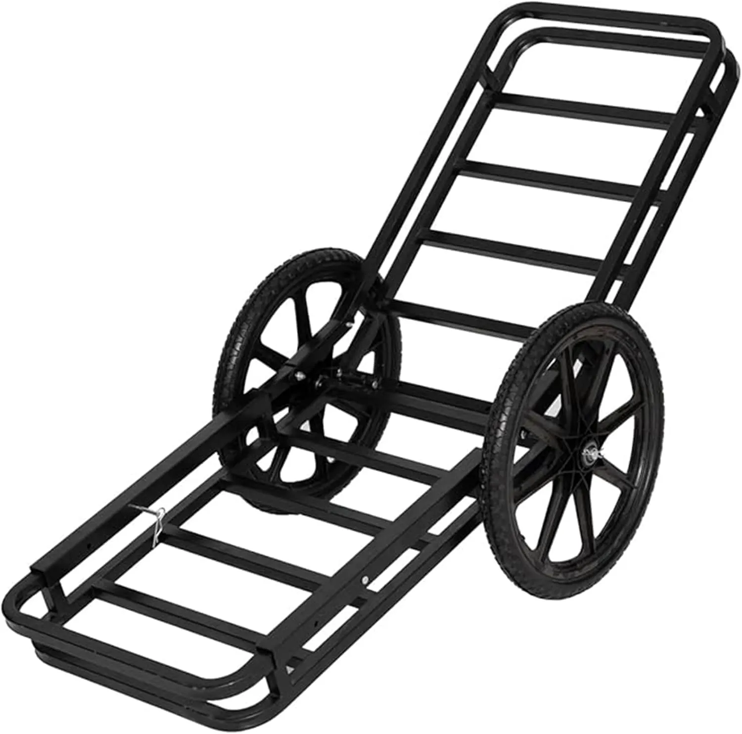 500lbs Game Hauler Hunting Gear Accessories with Big Wheels Heavy Duty Steel Hunting Game Cart for Luggage Firewood Deer Animal