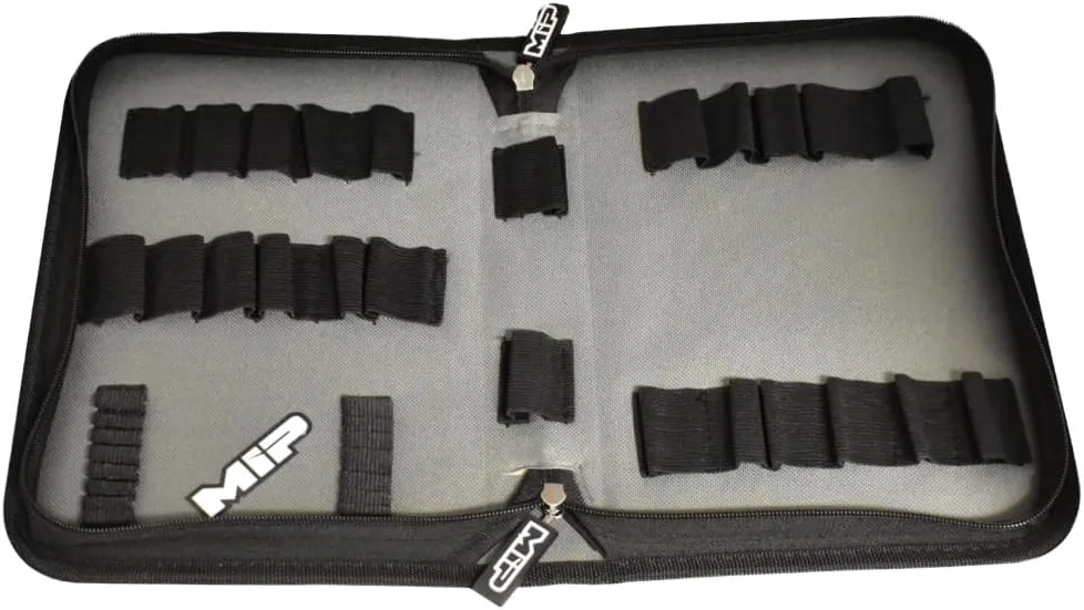 5210 RC Tool Bag 40 Pocket – Holds Hex & Nut Drivers and 1/4 Drive Bits, Precision Tools for RC Car Repair, RC Cars, Quadcopter, Helicopter, FPV Racing Drones