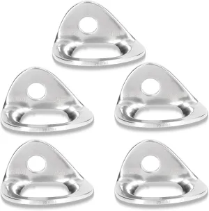 5PCS Climbing Hanger, 25KN/2500KG Rock Wall Bolt Anchor 10mm/0.4in Screw Portable Ceiling Mount Swing Hardware Home Gyms Tiedown for Aerial Work
