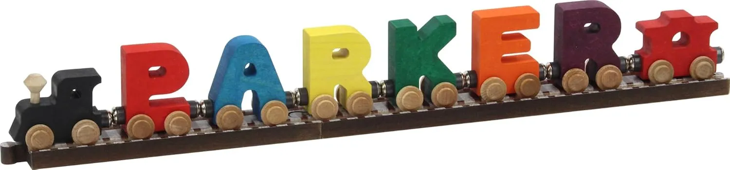 6 Letter NameTrains and Track to Fit - Made in USA