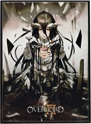 60ct (Overlord Albedo) Top Loading Trading Card Sleeves Deck Protector for MTG/TCG/PTC Sized Cards 67x92mm (01)
