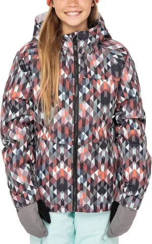 686 Girl's Athena Jacket - Insulated Coat with 2-Layer Fabric Design, Modern Fit and Taped Seams - Water & Weather Resistant