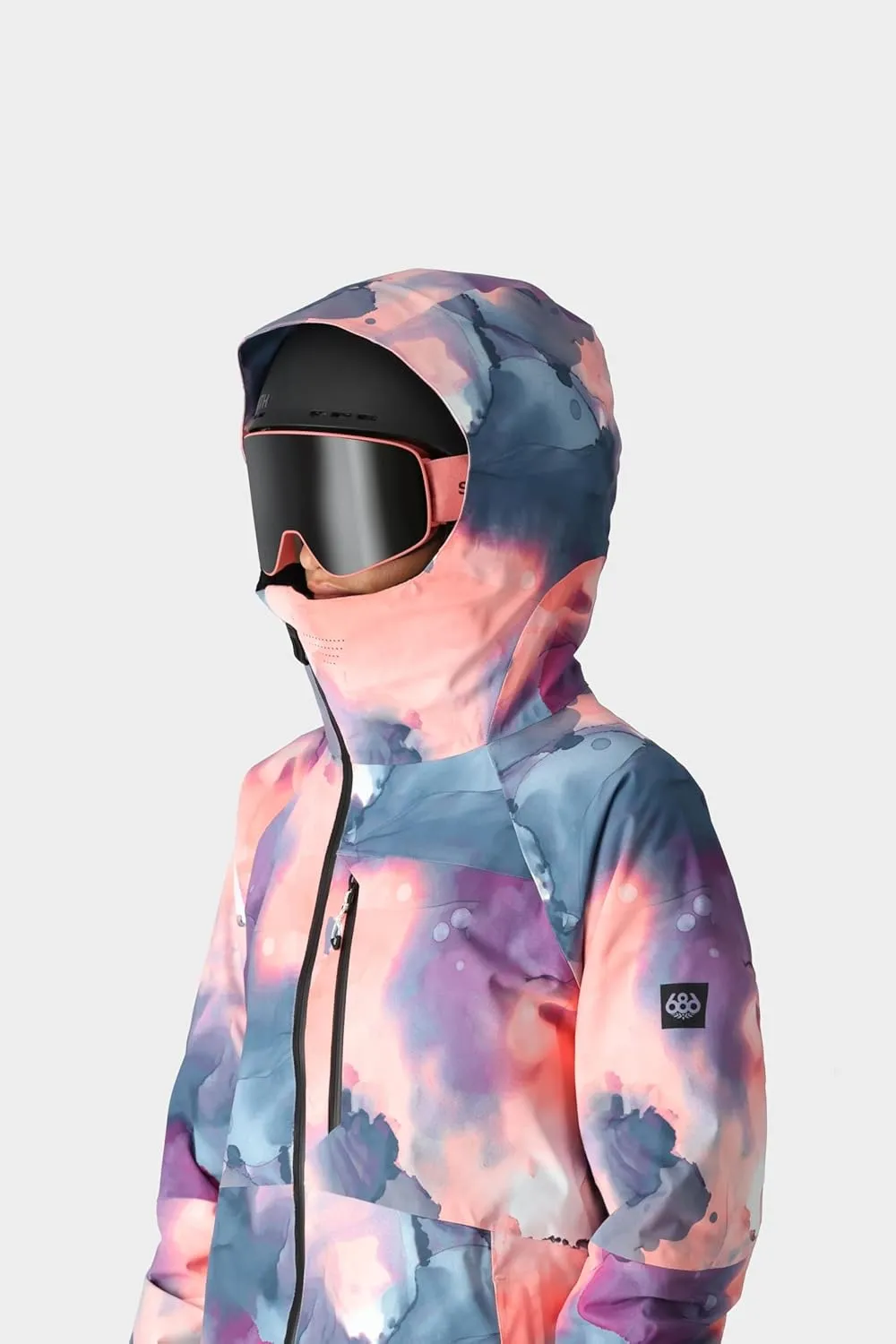 686 Women's Hydra Insulated Jacket - Mechanical Stretch Thermal Clothing - Water & Weather Resistant