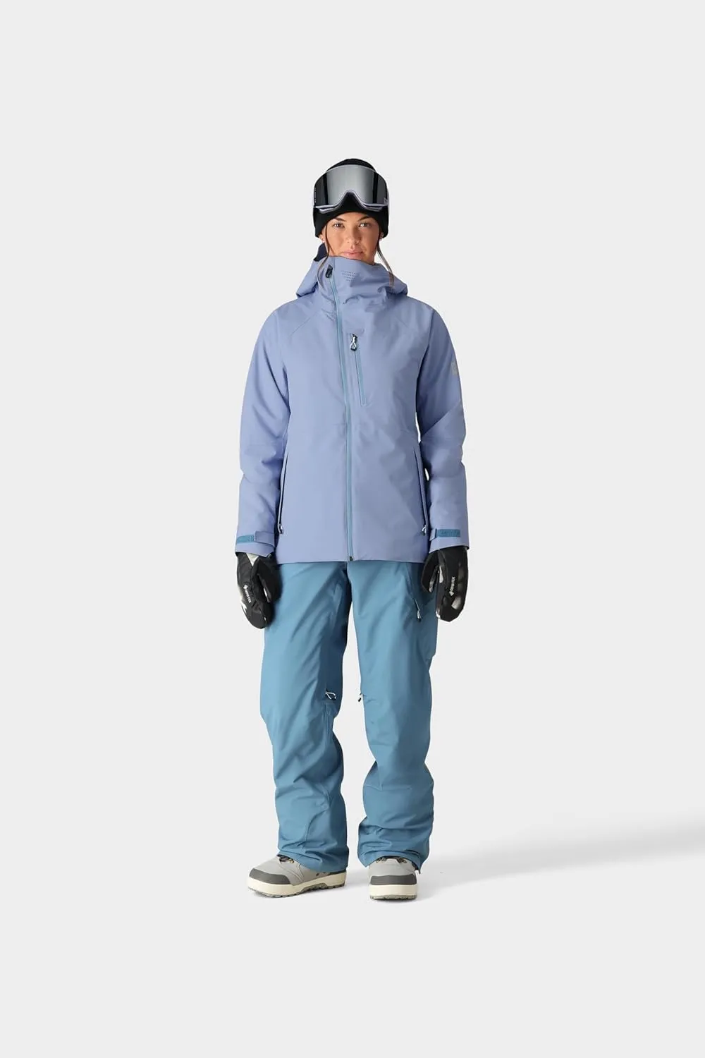 686 Women's Hydra Insulated Jacket - Mechanical Stretch Thermal Clothing - Water & Weather Resistant