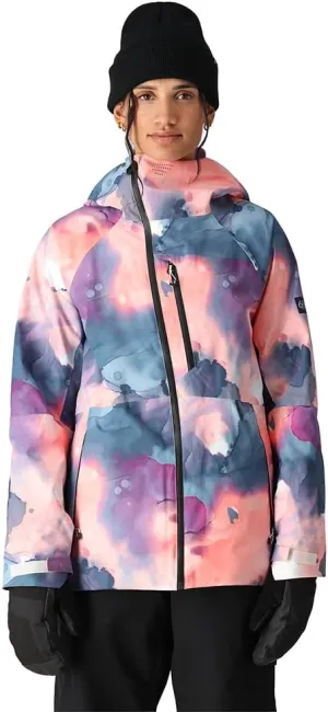686 Women's Hydra Insulated Jacket - Mechanical Stretch Thermal Clothing - Water & Weather Resistant
