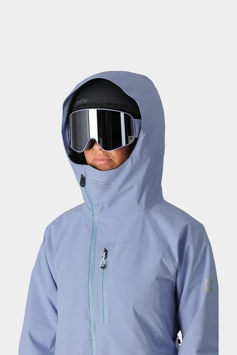 686 Women's Hydra Insulated Jacket - Mechanical Stretch Thermal Clothing - Water & Weather Resistant