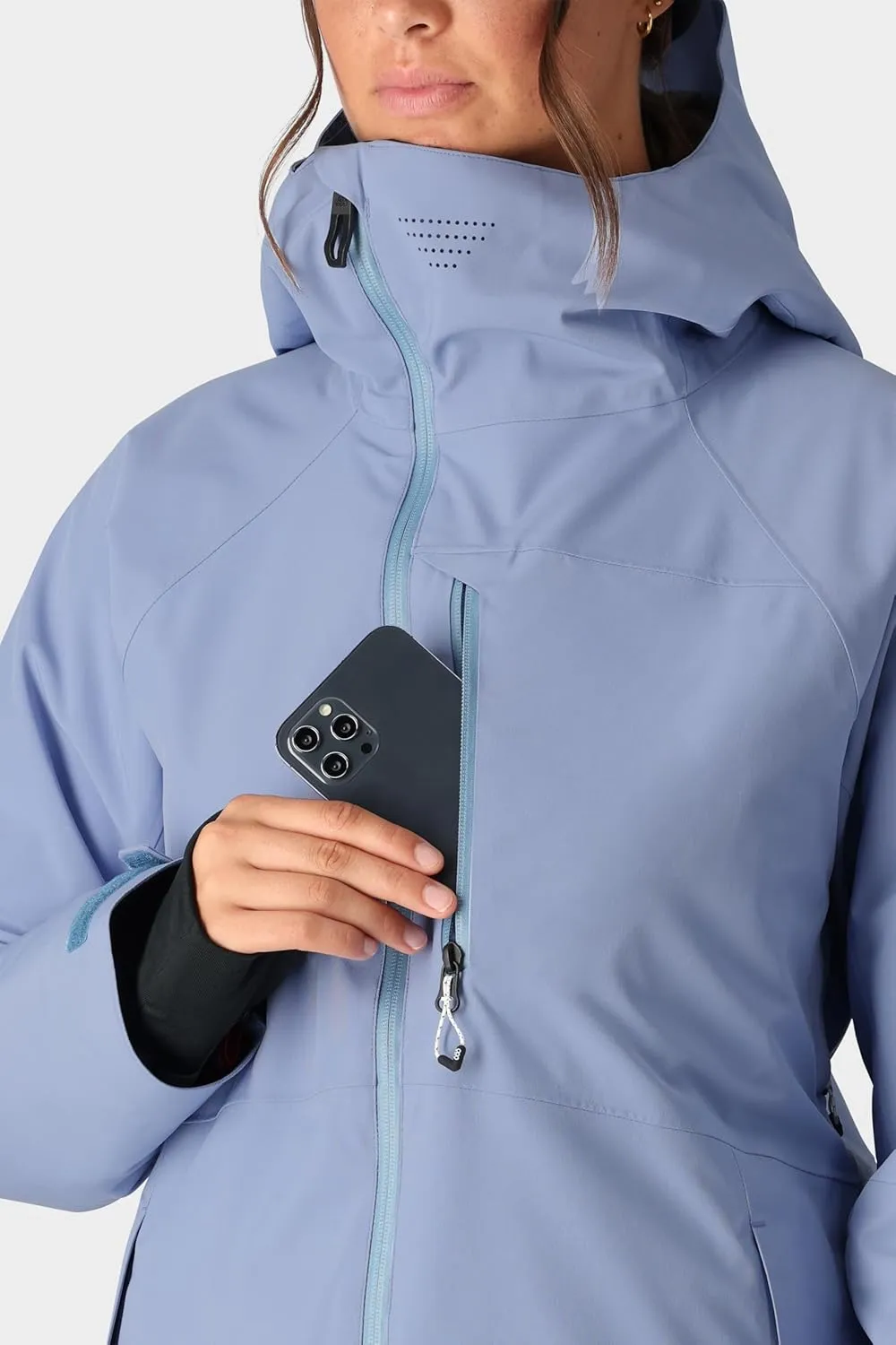 686 Women's Hydra Insulated Jacket - Mechanical Stretch Thermal Clothing - Water & Weather Resistant