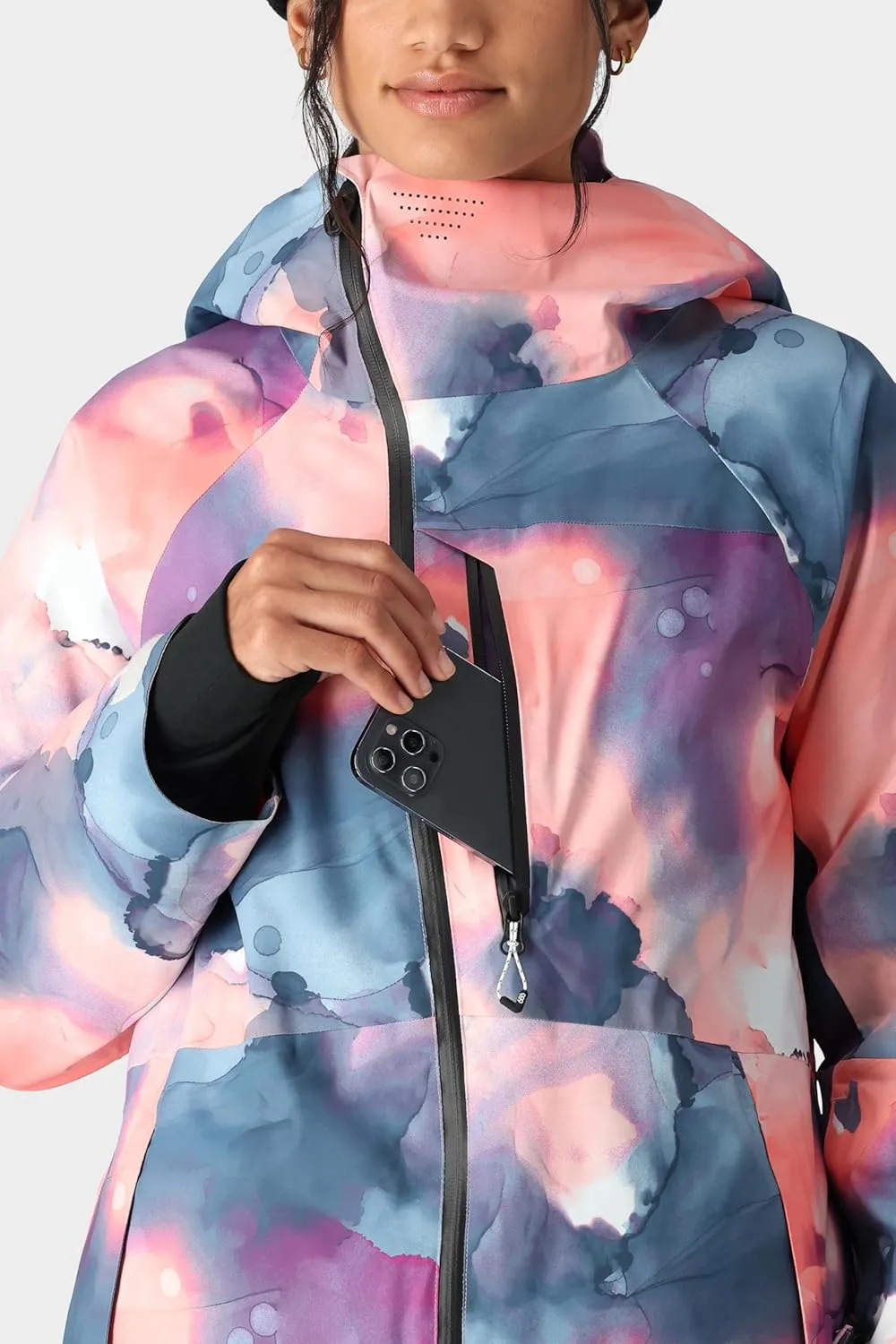 686 Women's Hydra Insulated Jacket - Mechanical Stretch Thermal Clothing - Water & Weather Resistant