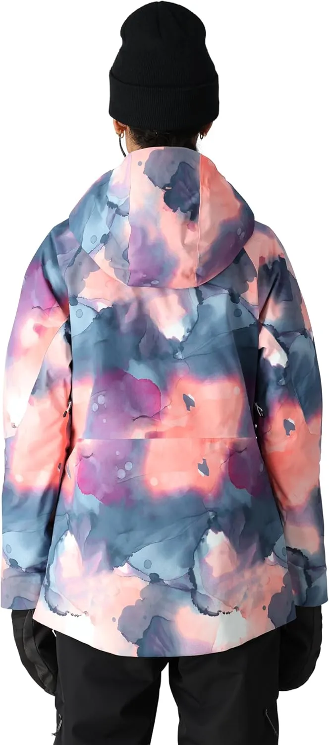 686 Women's Hydra Insulated Jacket - Mechanical Stretch Thermal Clothing - Water & Weather Resistant