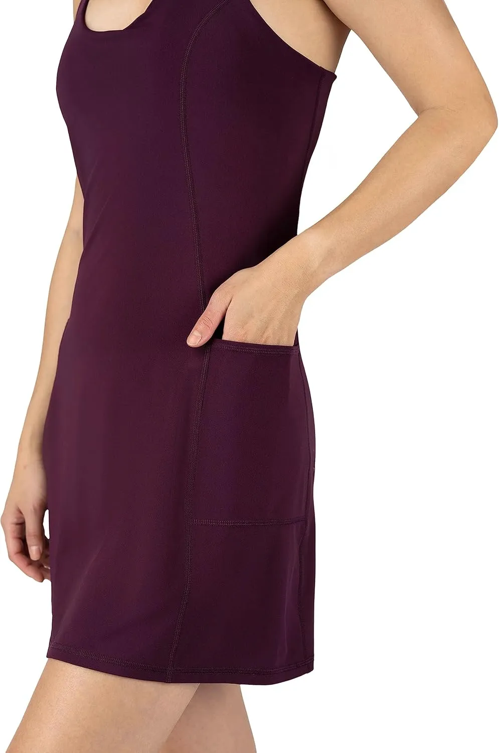 90 Degree By Reflex Airlux Courtside Utility Dress with Built-in Bra