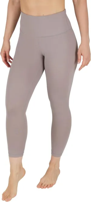 90 Degree By Reflex Womens High Waisted Workout Capri Leggings Squat Proof Workout Yoga Capris