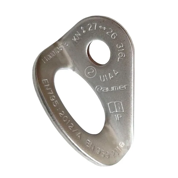 A316L Ø10mm 'ROCK PLATE' Bolt Hanger