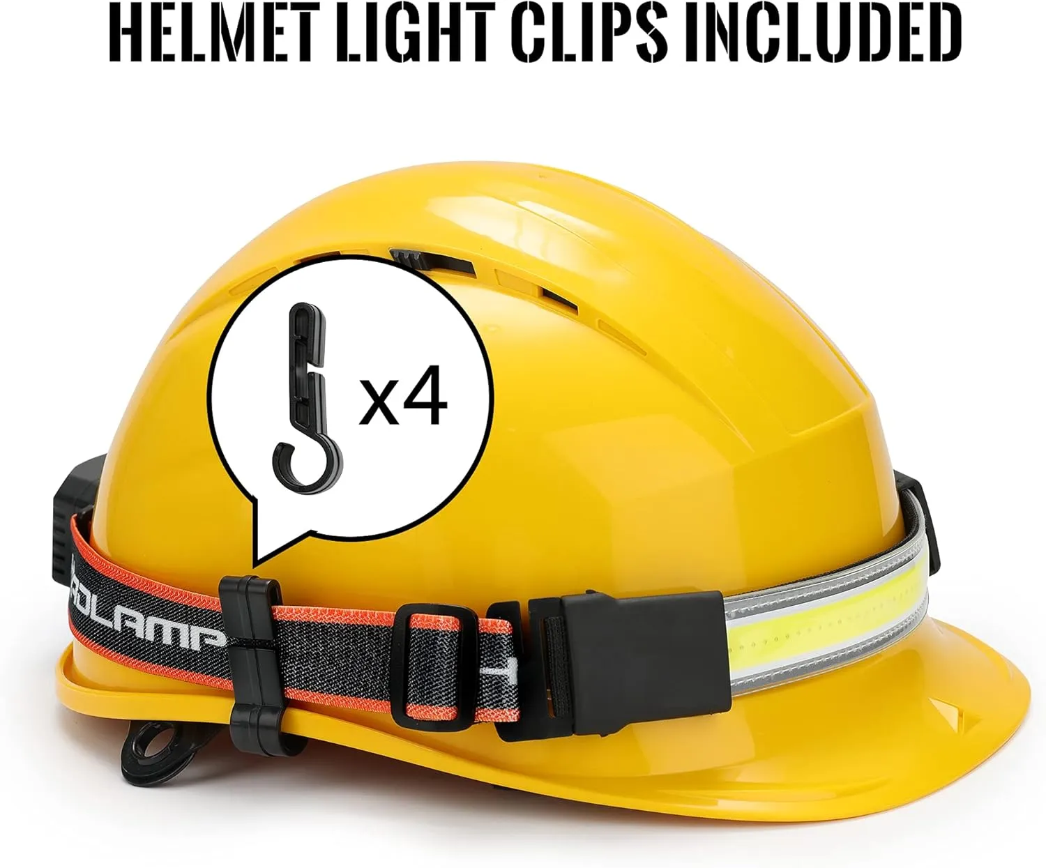 Adelante LED Headlamp Flashlight, 2Pack 1000LM 230°Wide-Beam Rechargeable Head Lamp for Adults, Red Taillight & 8 Clips Waterproof Hard Hat Light Headlamps for Running Hiking and Camping