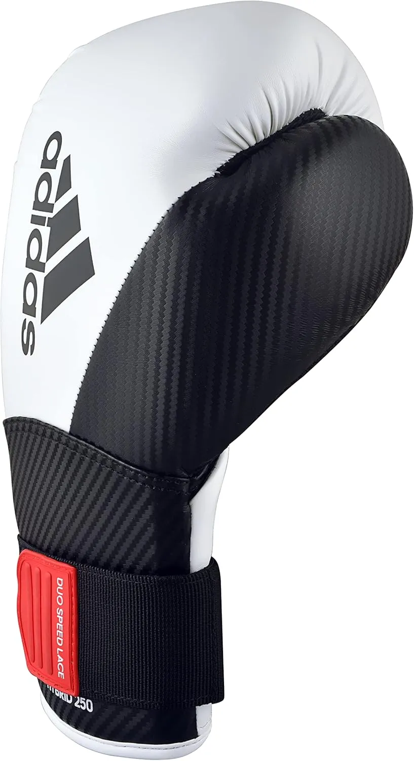 adidas Hybrid 250 Elite Boxing Training Gloves - for Boxing, Kickboxing, MMA, Bag, Training & Fitness - Boxing Gloves for Men, Women & Kids