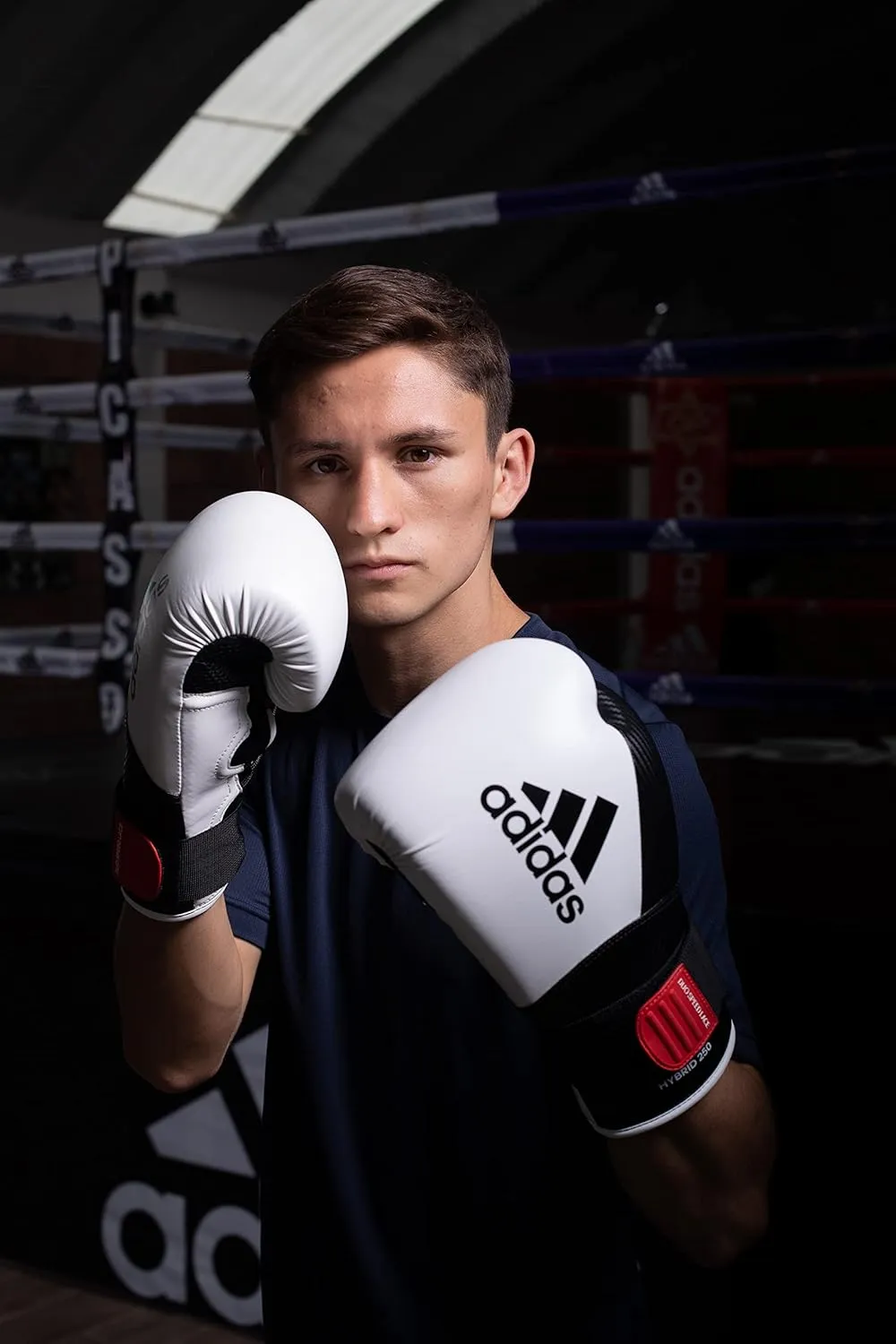 adidas Hybrid 250 Elite Boxing Training Gloves - for Boxing, Kickboxing, MMA, Bag, Training & Fitness - Boxing Gloves for Men, Women & Kids