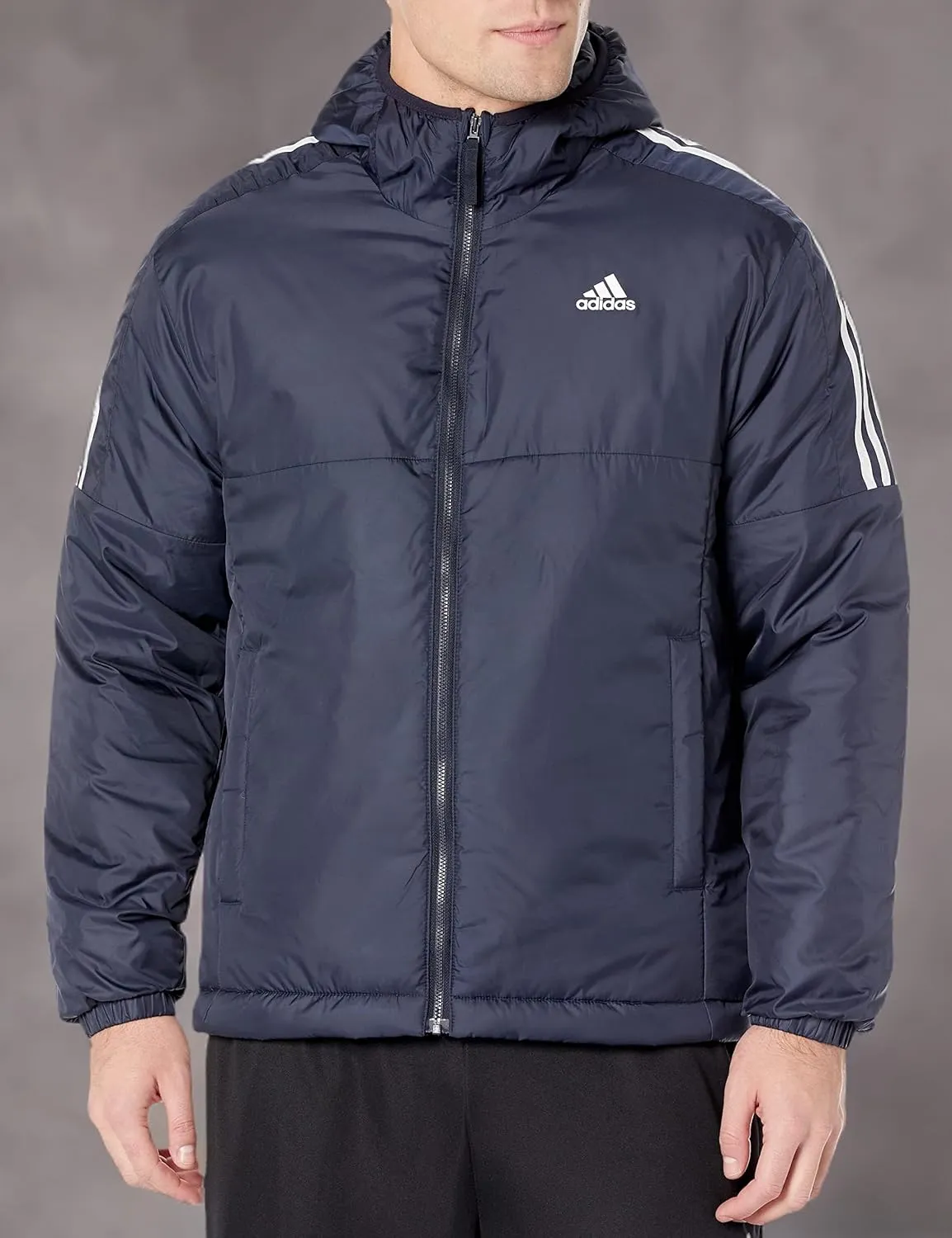 adidas Men's Essentials Insulated Hooded Jacket