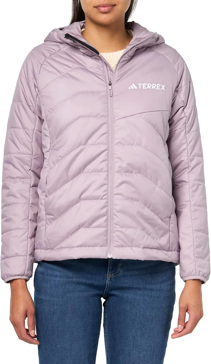adidas Women's Terrex Multi Synthetic Insulated Hiking Hooded Jacket