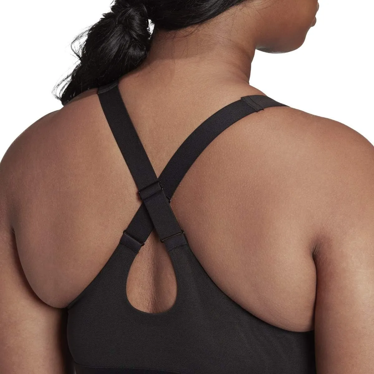 adidas Women's Ultimate Aeroready Designed 4 Training Compression High Support Workout Bra