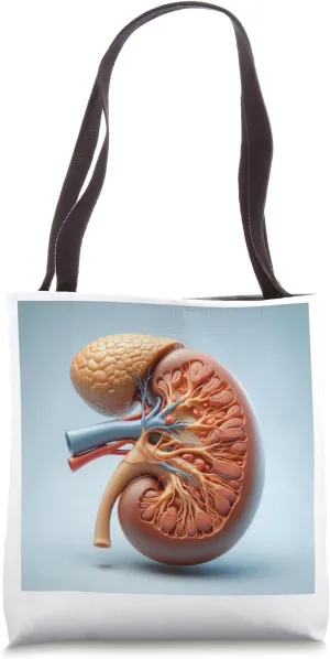 Adrenal Gland Adrenal Insufficiency Kidney Tote Bag