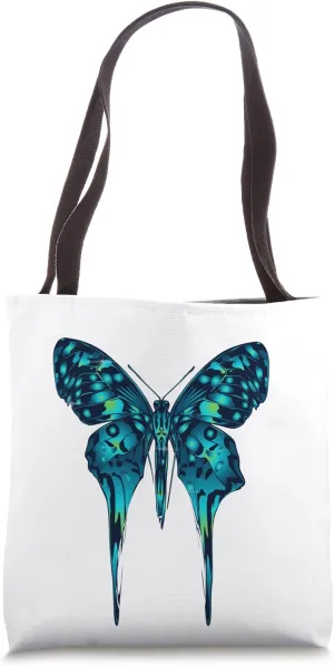 Aesthetic Butterfly Streetwear Urban Street Wear ART ON BACK Tote Bag