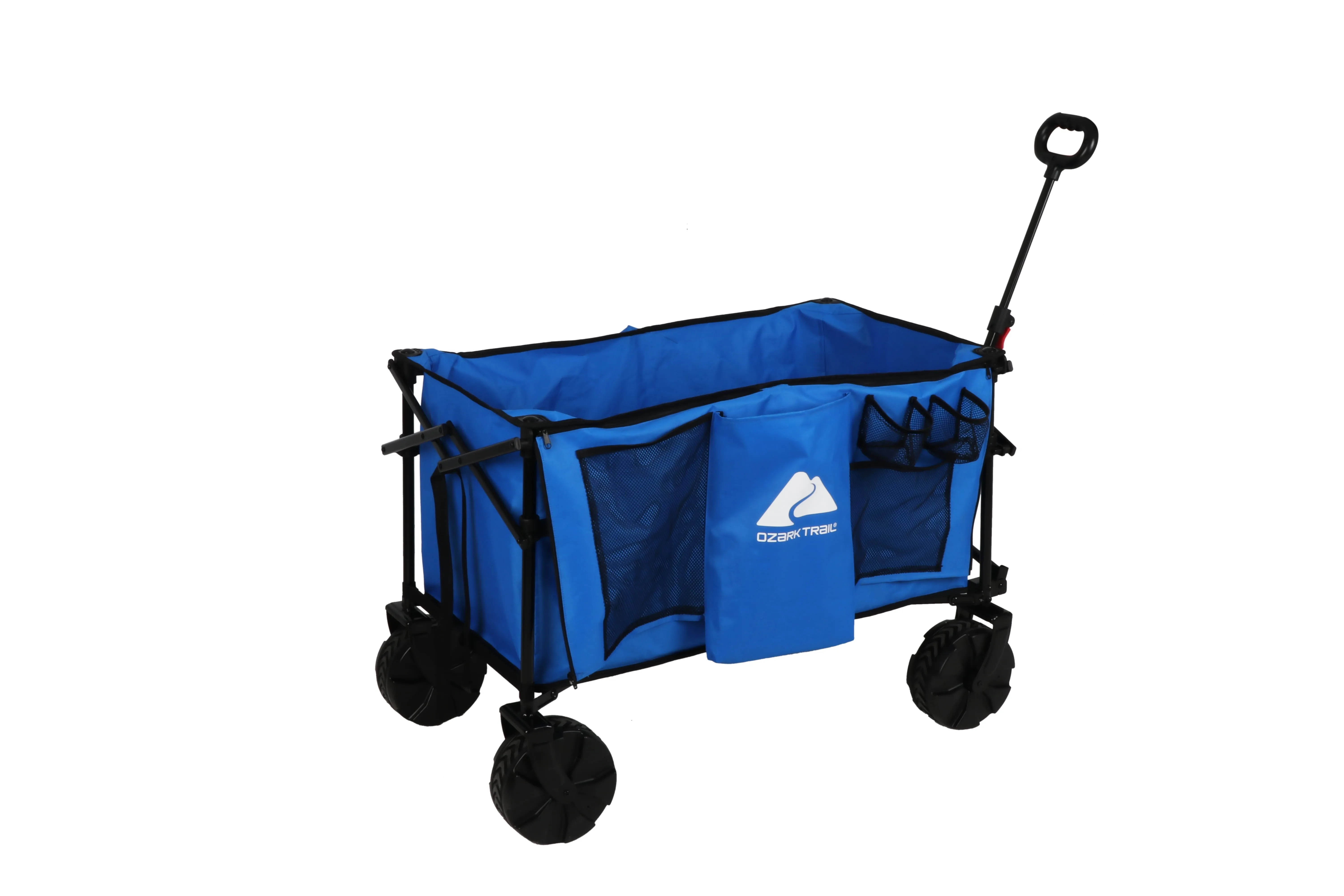 All-Terrain Big Bucket Cart Wagon, Height 27", Blue