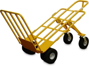 All-Terrain Hand CART 6 Wheel with 1000 lb Capacity and 10 inch Airless Wheels